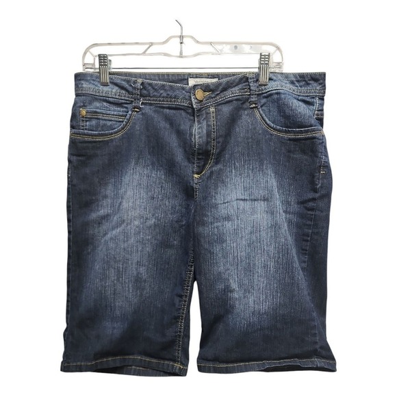 Yessica ATCEA Women's Denim Jeans Size 16 Blue Stretch Casual Classic‎ Fit - Picture 1 of 10